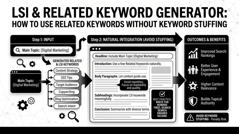 LSI & Related Keyword Generator: How to Use Related Keywords Without Keyword Stuffing